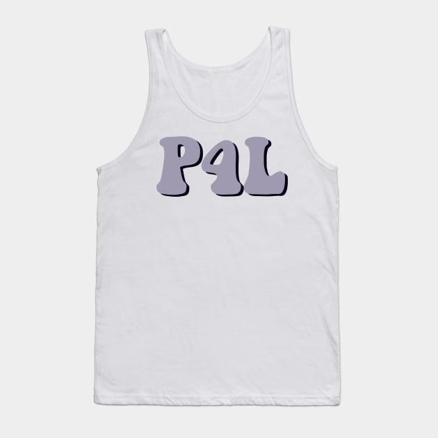 Purple Pogue 4 Life / P4L Tank Top by cartershart
